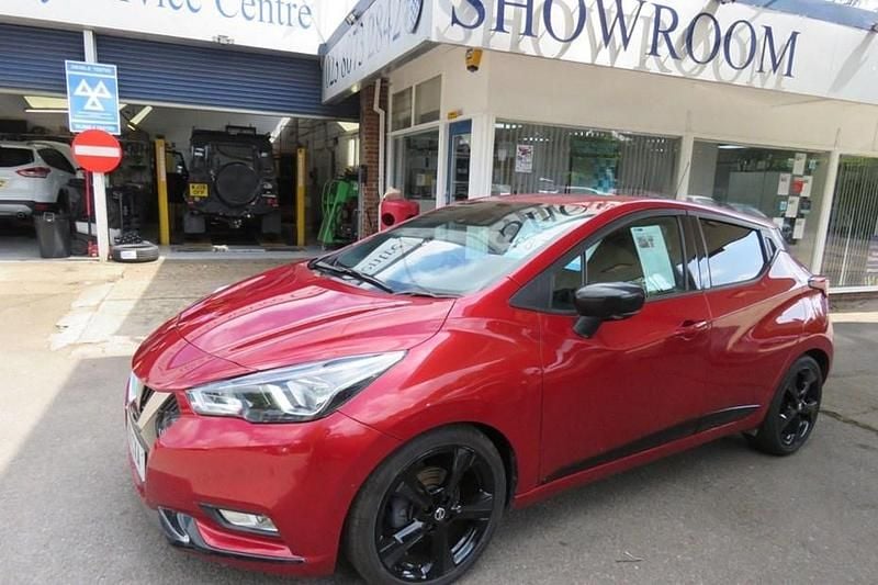 Red Used 2019 Nissan Micra S Hatchback | £8,589 (Fair price) - Image 1/1