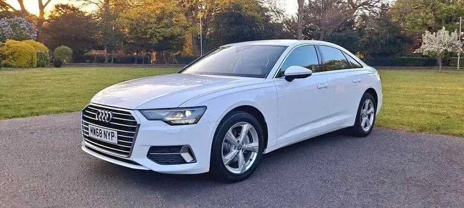 Used Audi A6 Sport 204 HP (150 kW) 2018 White Sedan