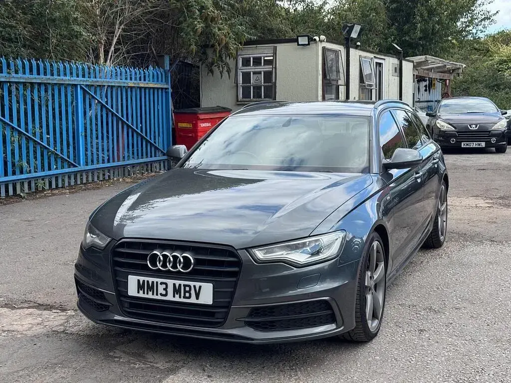 Used Audi A6 Black Edition 174 HP (127 kW) 2013 Grey Estate