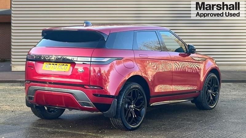 Used Land Rover Range Rover evoque SE Dynamic 309 HP (227 kW) 2021 Red SUV