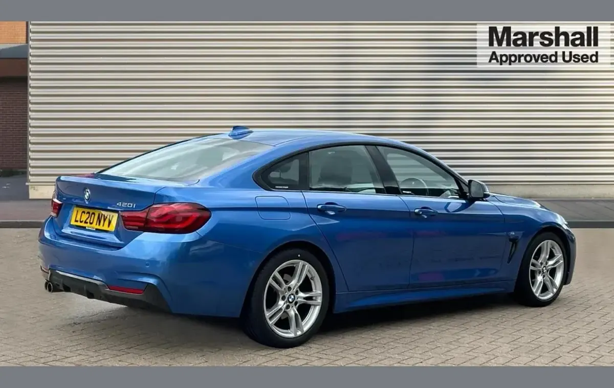 Usado BMW 420 M Sport 184 CV (135 kW) 2020 Azul Coupe