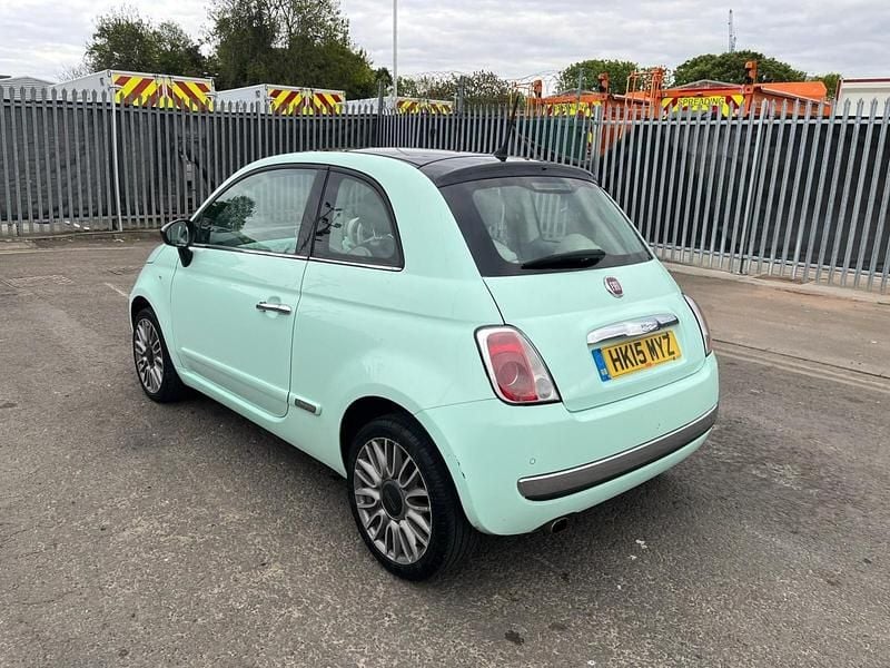 Usado Fiat 500 69 HP (50 kW) 2015 Verde Citadino