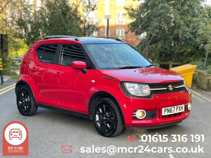 Red Used 2017 Suzuki Ignis SZ-T Hatchback | £7,795 (Fair price) - Image 1/4