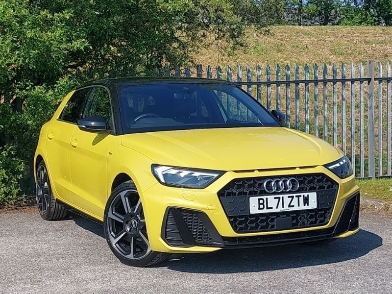 Yellow Used 2022 Audi A1 Black Edition Hatchback | £19,998 (A bit pricey) - Image 1/4