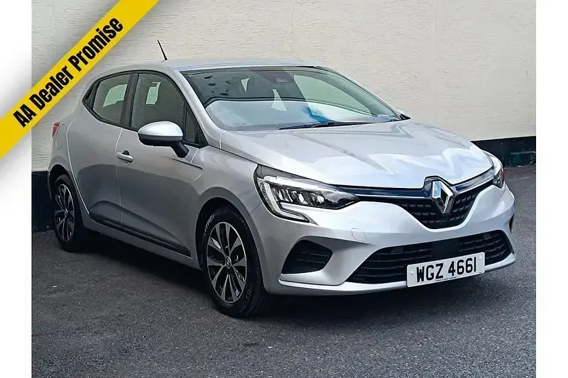 Gebraucht Renault Clio V Iconic 90 PS (66 kW) 2022 Silber Kleinwagen