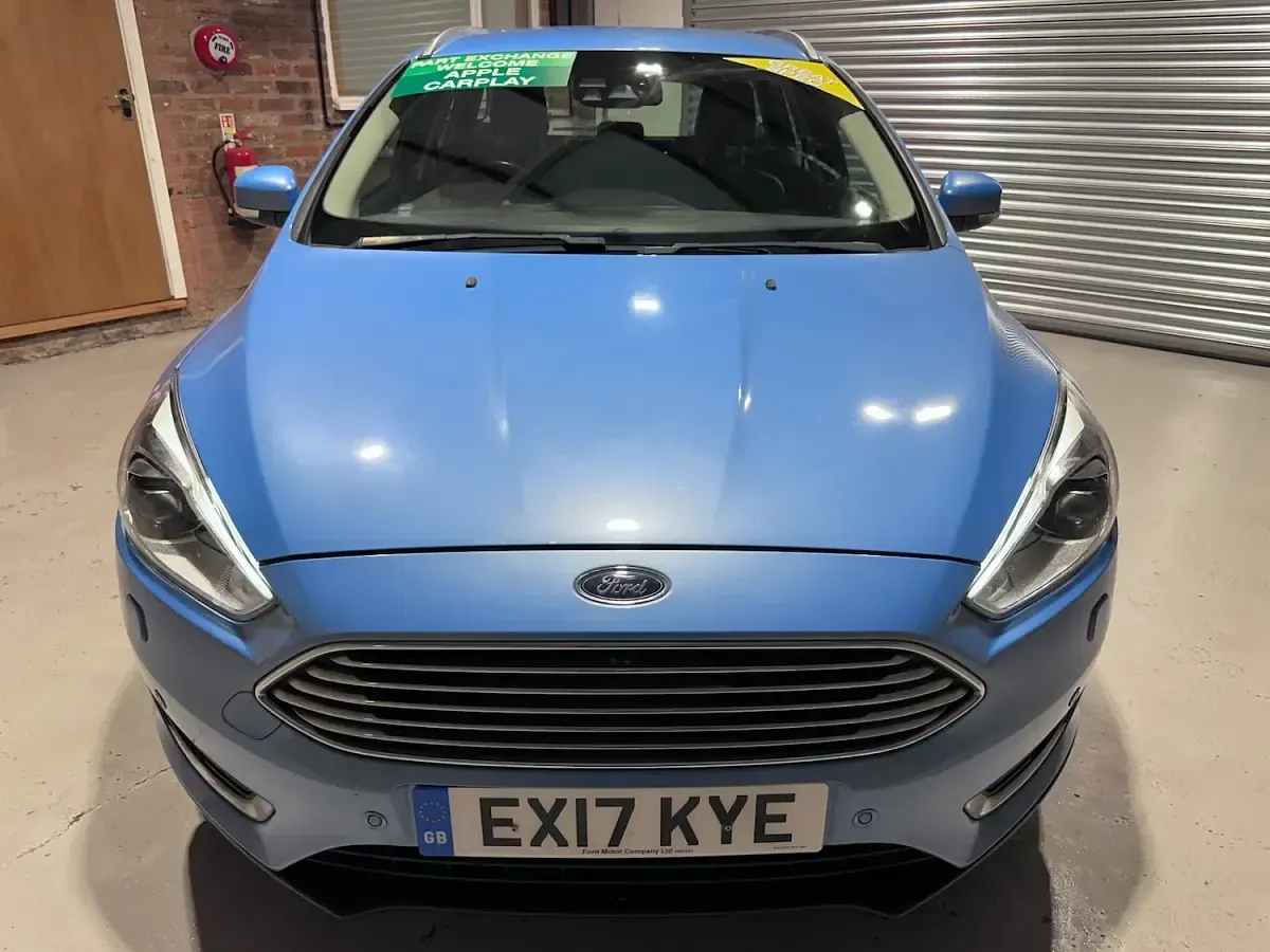 Used Ford Focus Titanium X 182 HP (133 kW) 2017 Blue Estate