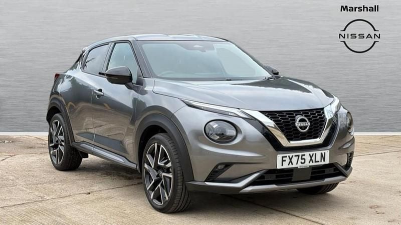 Two tone metallic gun metallic grey with solid b New 2025 Nissan Juke Tekna+ SUV | £24,044 (A bit pricey) - Image 1/4