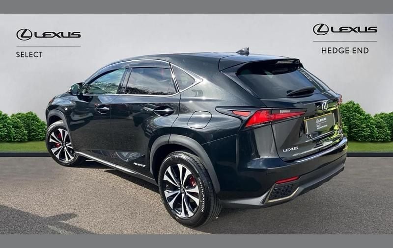 Used Lexus NX300h Sport Line 197 HP (144 kW) 2021 Graphite black SUV