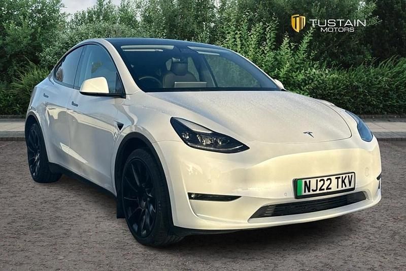 Used Tesla Model Y Long Range AWD 282 kW (384 HP) 2022 White SUV