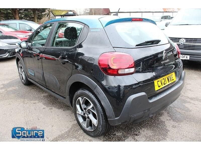 Used Citroën C3 PureTech 2021 Black Hatchback