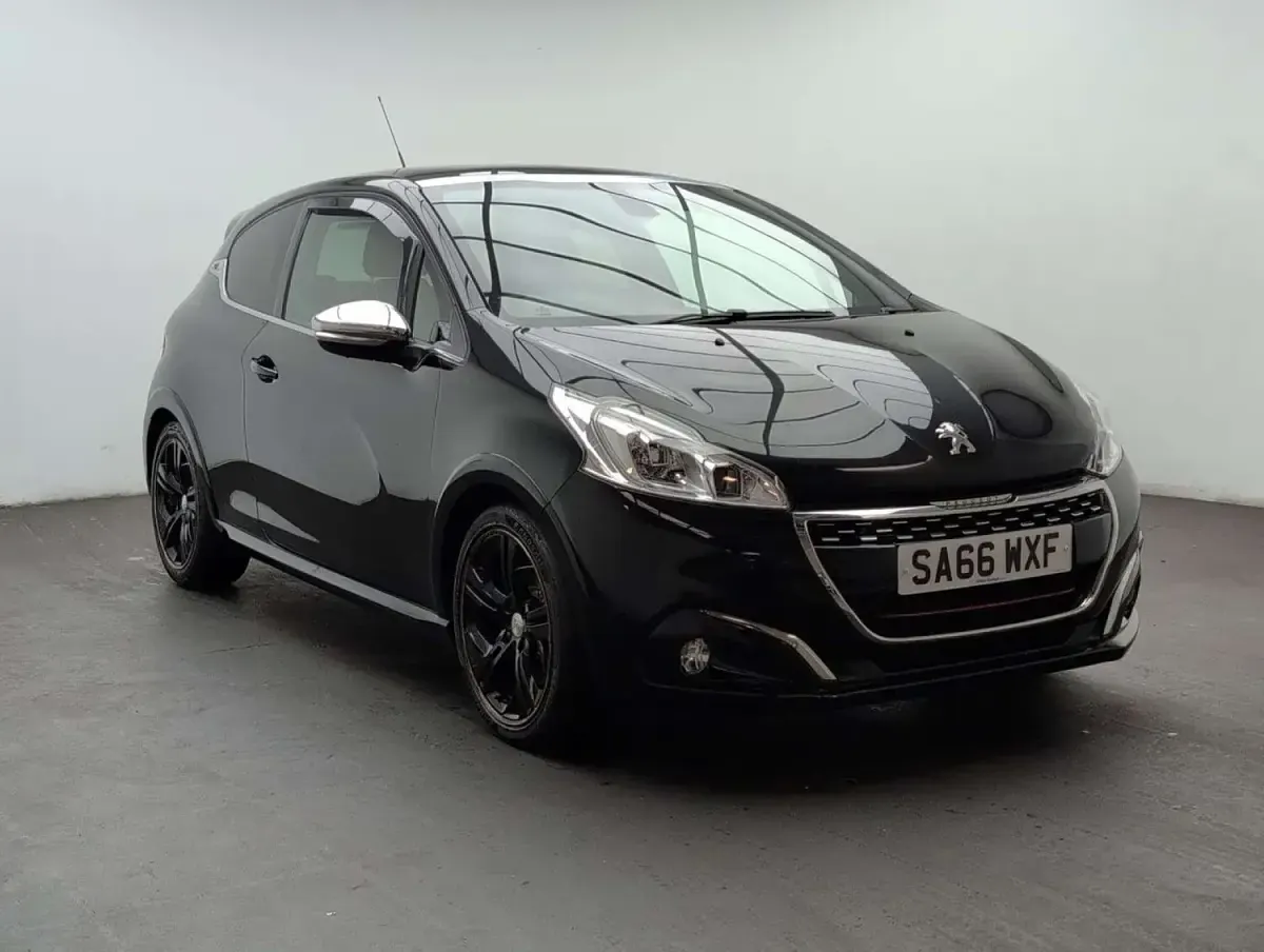 Used Peugeot 208 Prestige 208 HP (152 kW) 2016 Black Hatchback