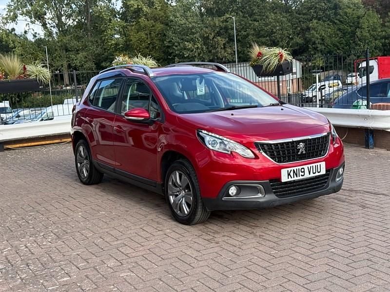 Red Used 2019 Peugeot 2008 Active SUV | £6,999 (Good price) - Image 1/4