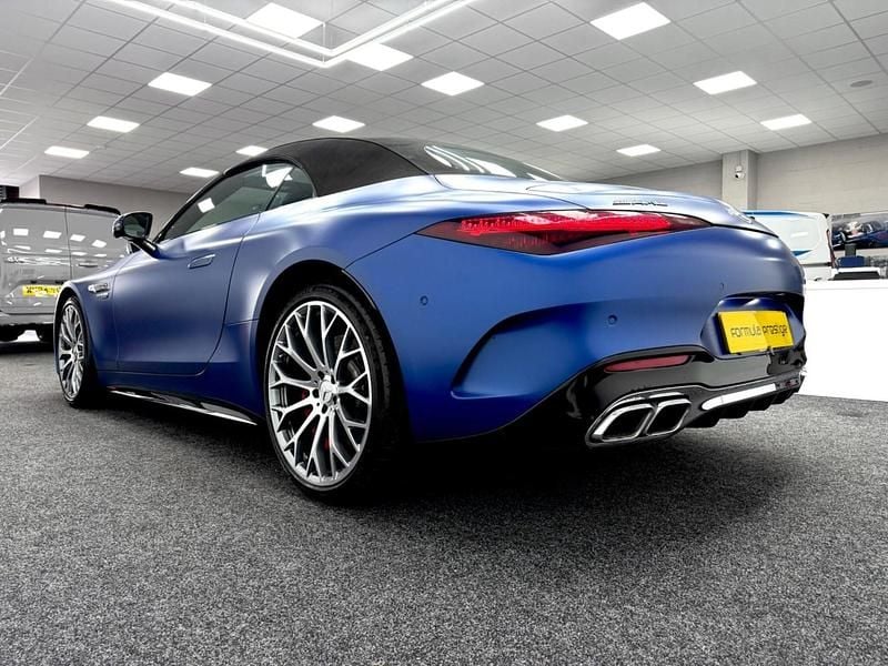 Used Mercedes SL55 AMG 2024 Blue Cabriolet