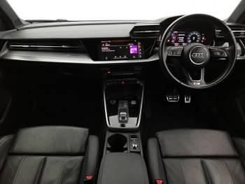Used Audi A3 S-Line 150 HP (110 kW) 2020 Black Sedan