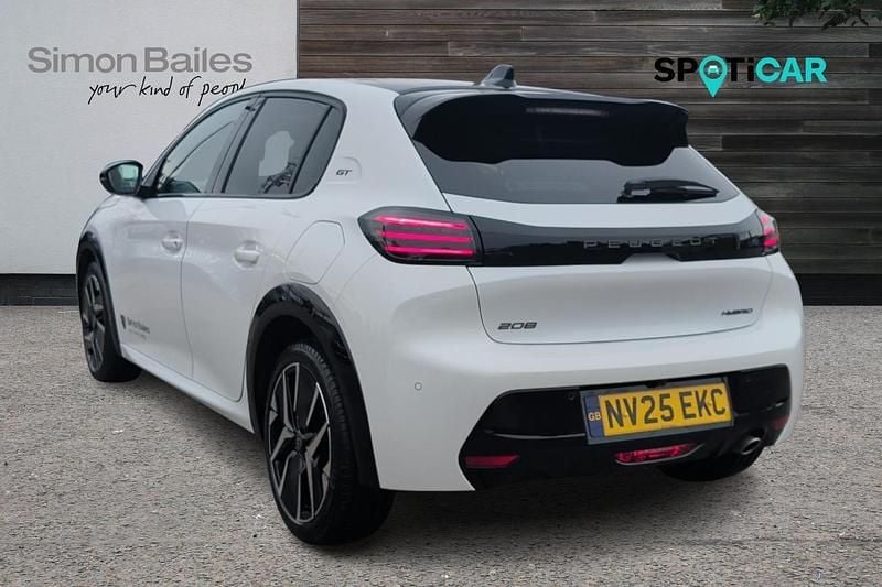 White Used 2025 Peugeot 208 GT Hatchback | £20,995 - Image 1/4