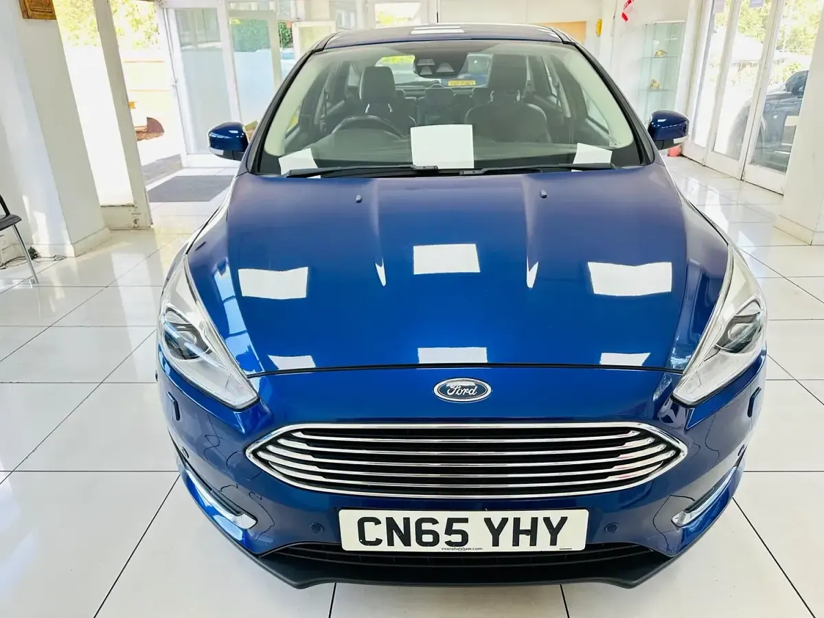 Used Ford Focus Titanium X 2015 Blue Hatchback
