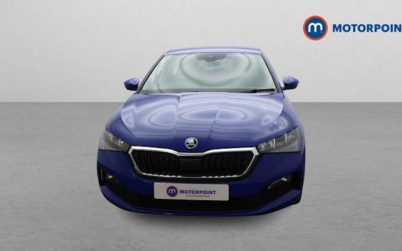 Used Skoda Scala SE 95 HP (69 kW) 2023 Blue Hatchback