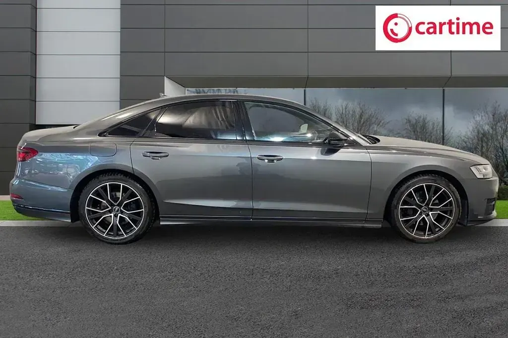 Used Audi A8 Black Edition 286 HP (210 kW) 2021 Grey Sedan