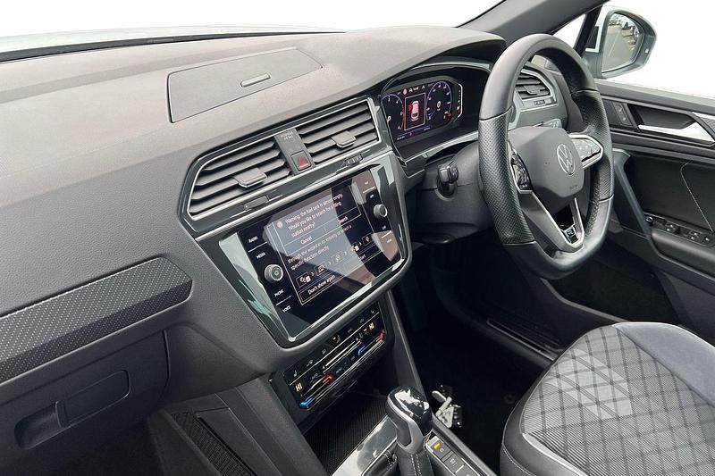 Used VW Tiguan R-line 150 HP (110 kW) 2022 Pure white SUV