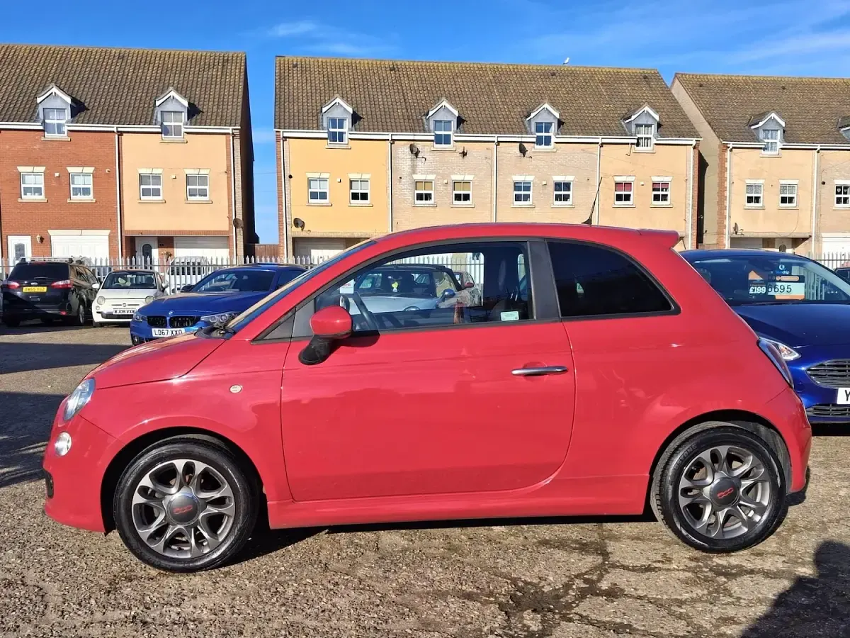 Used Fiat 500 S 69 HP (50 kW) 2014 Red Hatchback