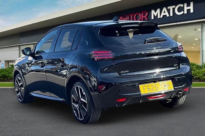 Used Peugeot 208 GT 2025 Black Hatchback
