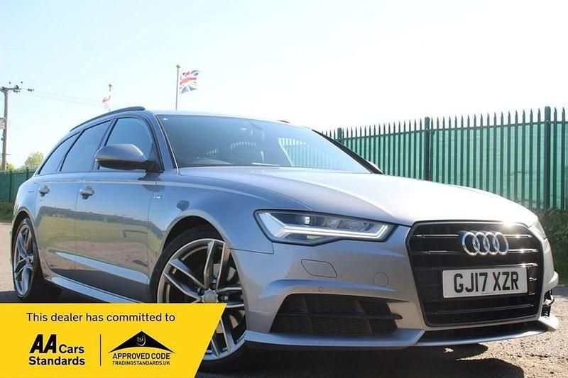 Used Audi A6 Black Edition 190 HP (139 kW) 2017 Grey Estate