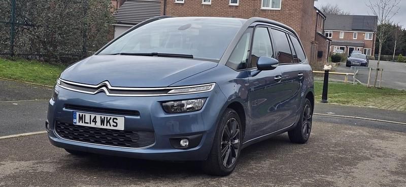 Used Citroën Grand C4 Picasso Exclusive 115 HP (84 kW) 2014 Blue MPV