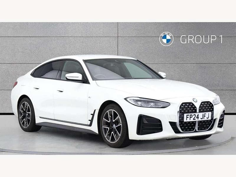 White Used 2024 BMW 420 M Sport Coupe | £34,449 - Image 1/4