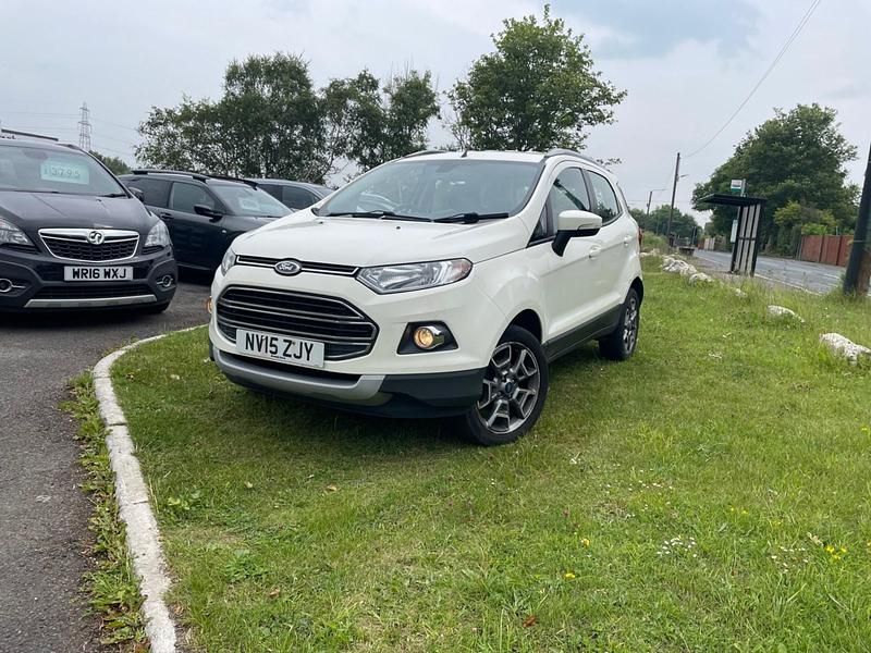 White Used 2015 Ford Ecosport Titanium SUV | £3,995 (Fair price) - Image 1/4