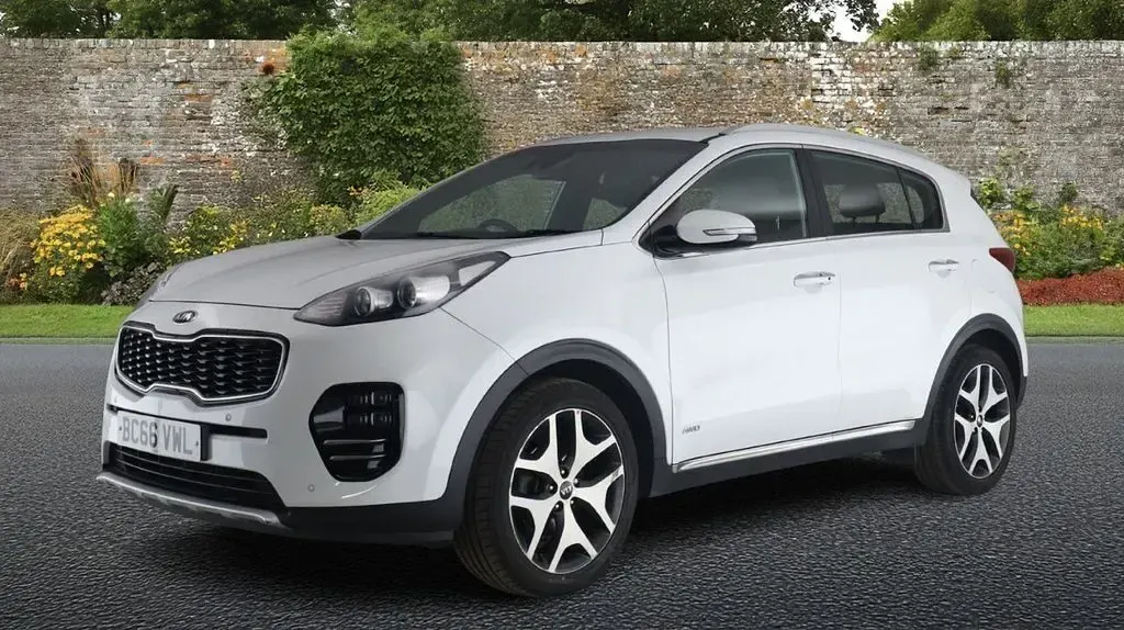 Used Kia Sportage GT-Line 174 HP (127 kW) 2017 White SUV