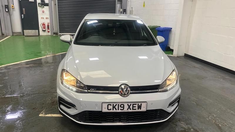 Used VW Golf VII R-line 150 HP (110 kW) 2019 Silver Hatchback