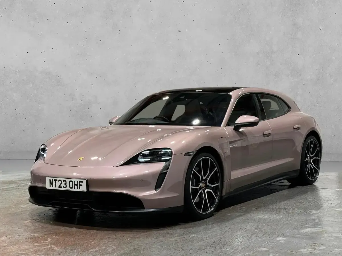 Used Porsche Taycan Performance Package 11 kW (15 HP) 2023 Pink Estate