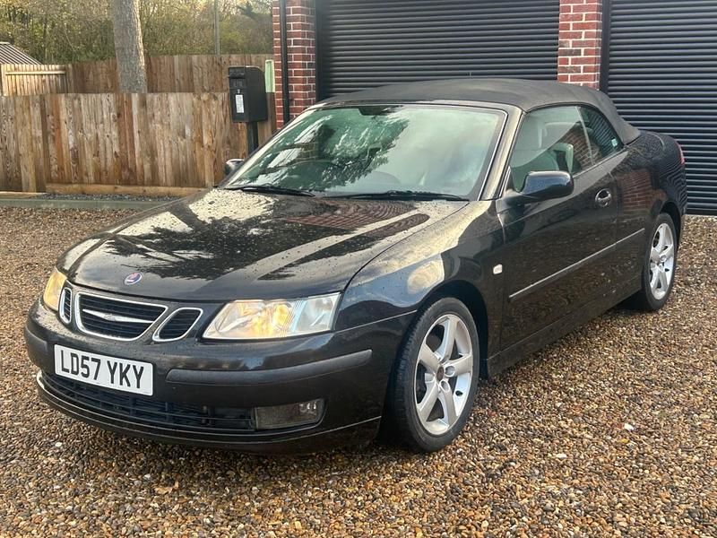 Used Saab 9-3 Cabriolet Vector 2007 Black Cabriolet