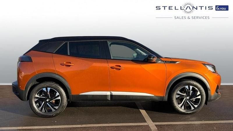 Orange Used 2022 Peugeot 2008 GT SUV | £13,166 (Good price) - Image 1/3