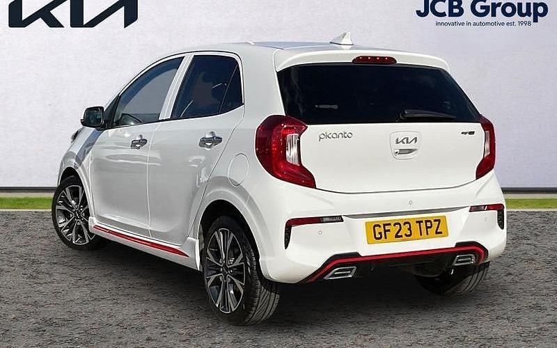 Used Kia Picanto GT-Line S 101 HP (74 kW) 2023 White Hatchback