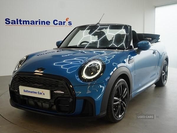 Blue Used 2024 Mini Cooper Cabriolet Comfort Cabriolet | £23,590 (Fair price) - Image 1/4