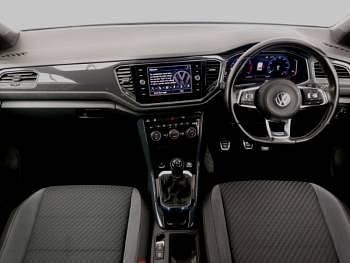 Używany VW T-Roc R-line 150 KM (110 kW) 2018 Biały SUV
