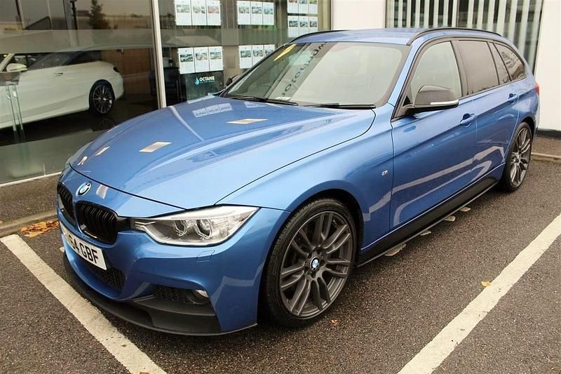 Blue Used 2014 BMW 320 M Sport Estate | £8,750 (A bit pricey) - Image 1/4