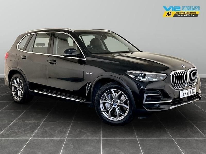 Black Used 2021 BMW X5 xLine SUV | £29,295 (Good price) - Image 1/2
