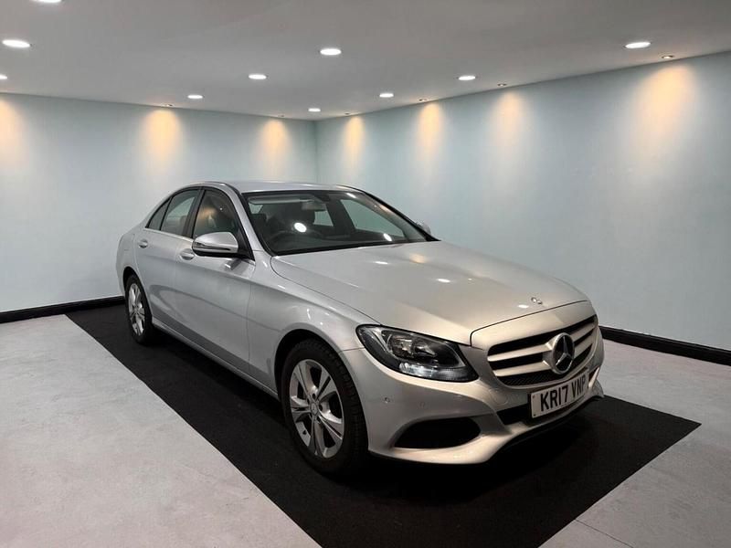 Silver Used 2017 Mercedes C220 Executive Sedan | £13,395 (Good price) - Image 1/4