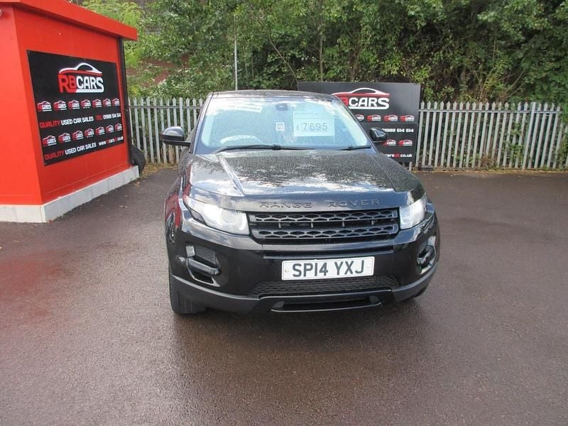 Black Used 2014 Land Rover Range Rover evoque Pure SUV | £7,495 (Fair price) - Image 1/4