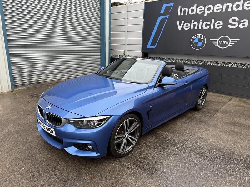 Blue Used 2019 BMW 430 Cabriolet M Sport Cabriolet | £18,500 - Image 1/4