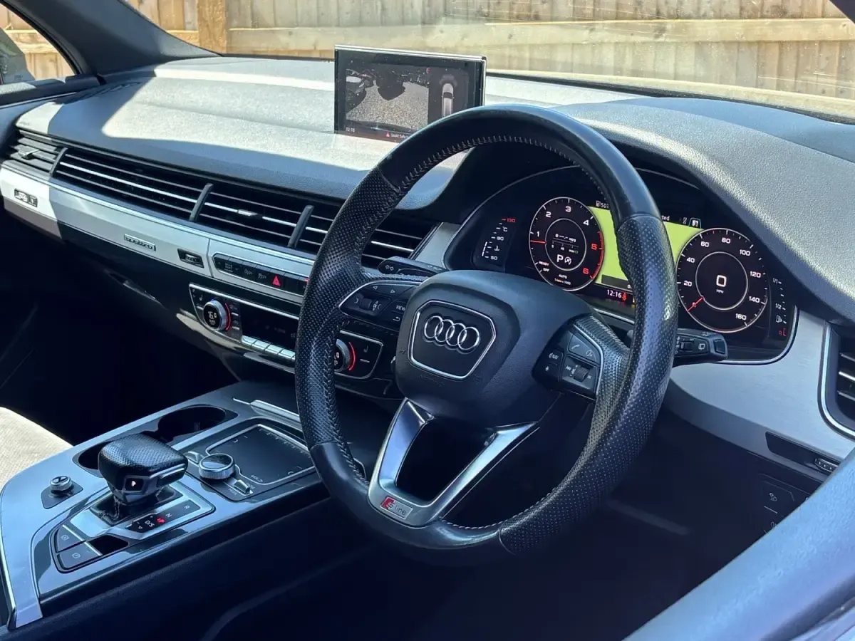 Begagnad Audi Q7 S-Line 218 HK (160 kW) 2016 Svart SUV