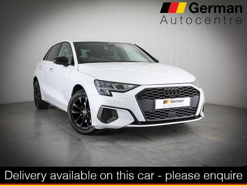 White Used 2022 Audi A3 Sportback Design Hatchback | £20,450 (Fair price) - Image 1/3