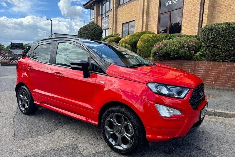 Red Used 2021 Ford Ecosport ST-Line SUV | £10,995 (Fair price) - Image 1/1