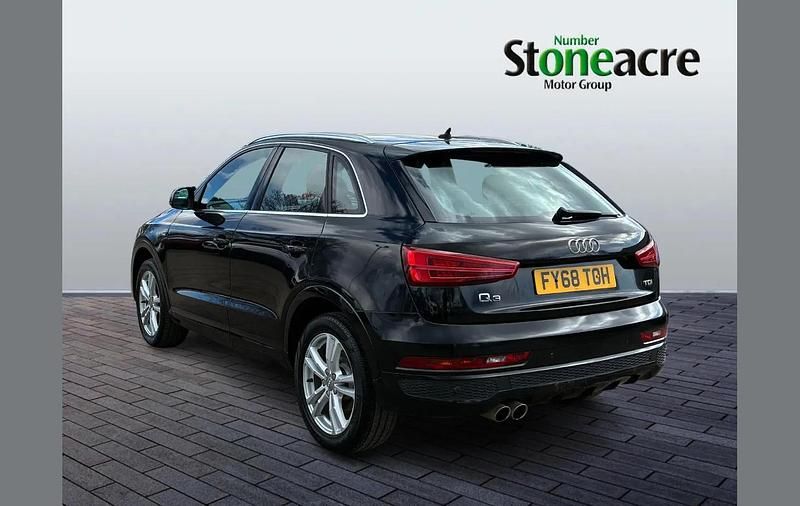 Used Audi Q3 S-Line 150 HP (110 kW) 2018 Black SUV