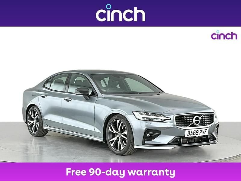 Grey Used 2019 Volvo S60 R-Design Sedan | £18,799 (Fair price) - Image 1/3