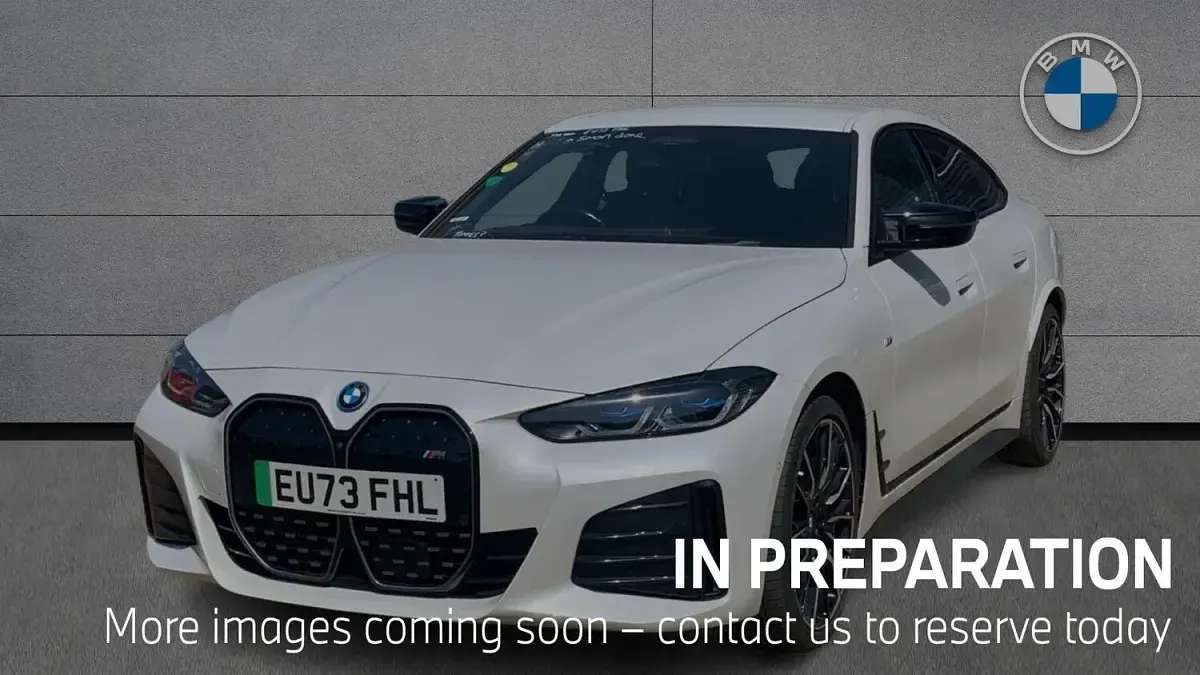 Used BMW i4 Shadowline 400 kW (544 HP) 2023 White Sedan