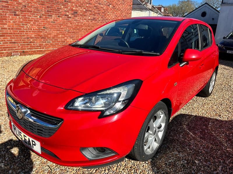 Used Vauxhall Corsa Excite 115 HP (84 kW) 2015 Red Hatchback