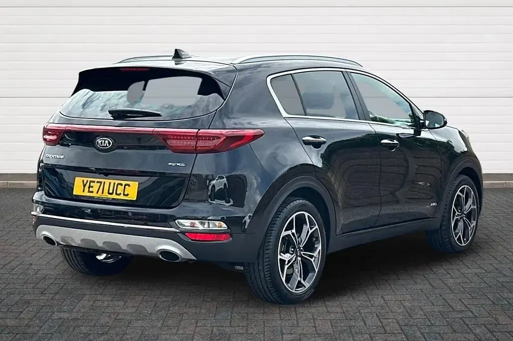 Used Kia Sportage GT-Line 136 HP (100 kW) 2021 Black SUV